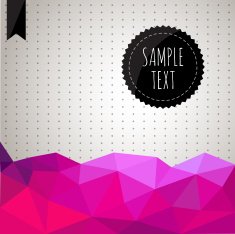 geometric background made of triangles N125