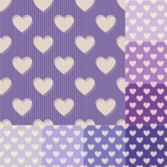 seamless heart symbol canvas textured background