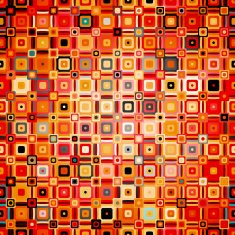 Geometric pattern in disco style N4