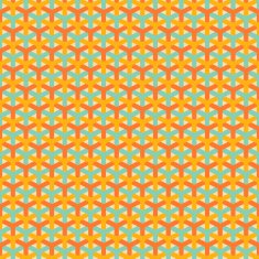 Abstract geometric pattern (tiling) Vector seamless vintage