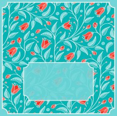 Template for greeting card or invitation N3