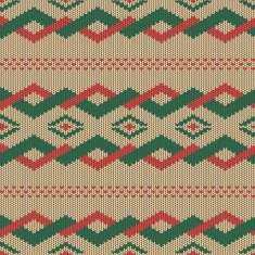knitwear seamless vector graphic ornament N3