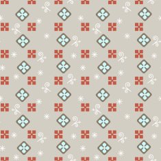 Seamless simple retro geometrical pattern of classic style N15