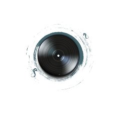 Grunge vinyl record free image download
