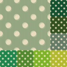 seamless polka dots pattern set N2