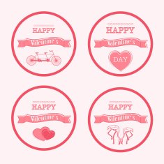 Pink Valentine's day background N4