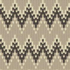 seamless zigzag vector knitted background N16