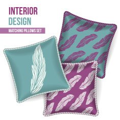 Set of decorative pillow N41