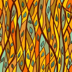 Pattern with Leaves N3