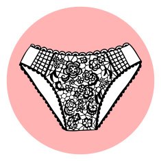 Lacy sexy vector panty N7