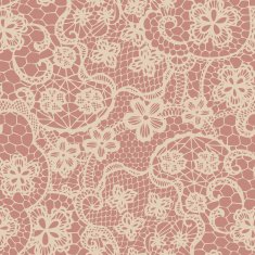 Lace seamless pattern with flowers N200