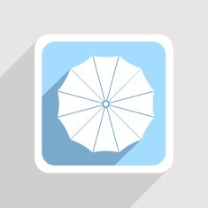 Vector blue icon on gray background Eps10 N12