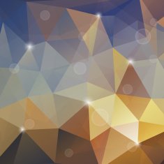 Abstract Triangle Geometrical Multicolored Background Vector N7