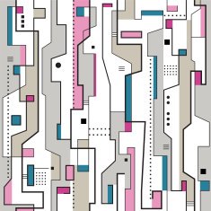 colorful geometric abstract background N8