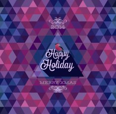 "Happy Holiday" Poster