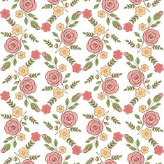 floral seamless pattern N348