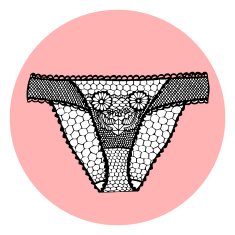 Lacy sexy vector panty N8