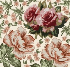Flowers Vector Beautiful background with a flower ornament N28