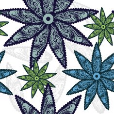 Floral background N522