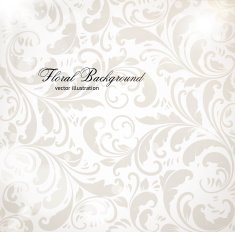 Floral Retro Background for Vintage Design N1159