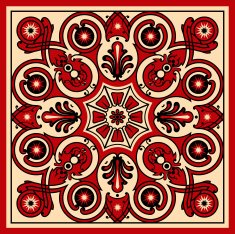 Vector ornamental pattern N2