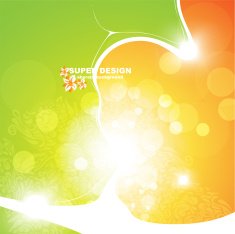 Abstract Summer Background Design Template N7