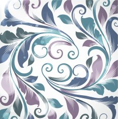 Floral Retro Background for Vintage Design N1214