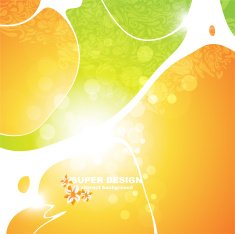 Abstract Summer Background Design Template N11