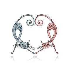 Couple of cats for your design N2