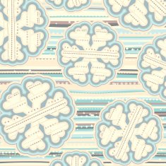 Christmas pattern in light pastel colors N6