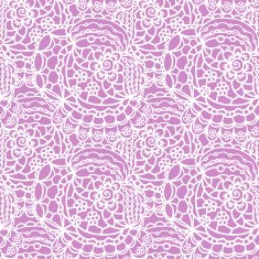 Lace seamless pattern with flowers N204