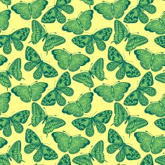 seamless background with butterflies N8