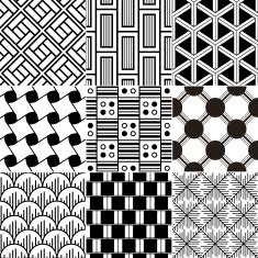 monochrome abstract seamless background