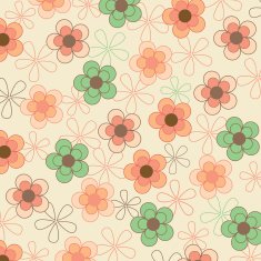 Seamless Floral Pattern N836