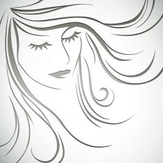 Vector Woman Portrait