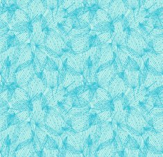 Floral seamless pattern Turquoise linear background