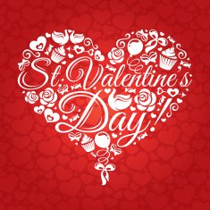 Valentine's day card N46