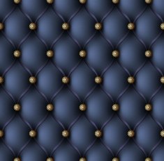 Blue upholstery seamless pattern