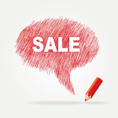 text bubble SALE N7