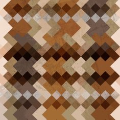 Grunge brown mosaic background