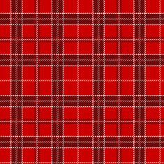 Red tartan Vector seamless pattern