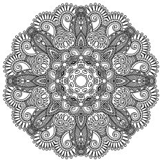 Circle ornament N26
