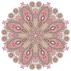 Circle ornament N27