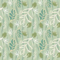 Summer leaves texture seamless pattern N2