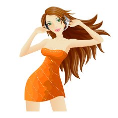 Disco woman