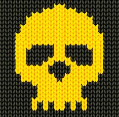 Knitted skeleton