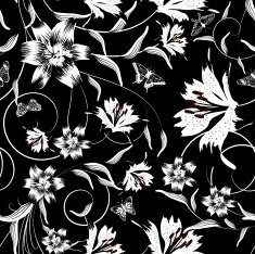 Seamless Floral Pattern N844
