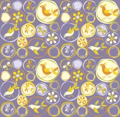 Flower seamless background N3