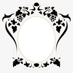 Vintage frame in retro style vector illustration N15