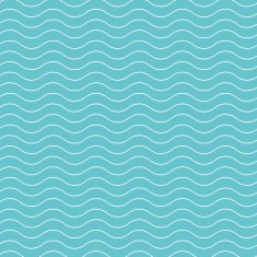 Wave pattern background Vector background blue green